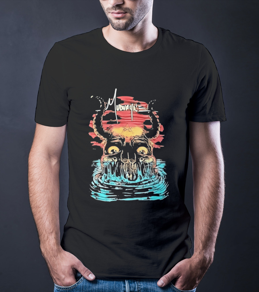 Mudvayne Skull Horns Water Heavy Metal T-Shirt