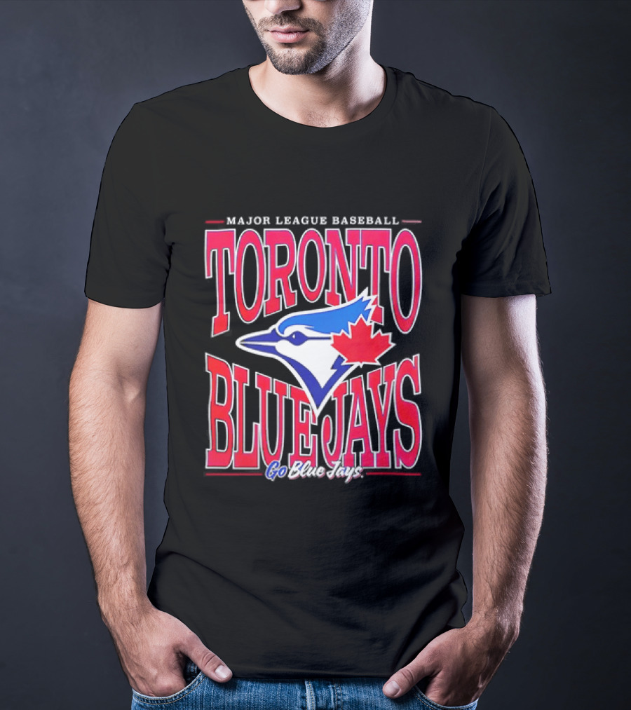 Toronto Blue Jays Major League Baseball Go Blue Jays T-Shirt
