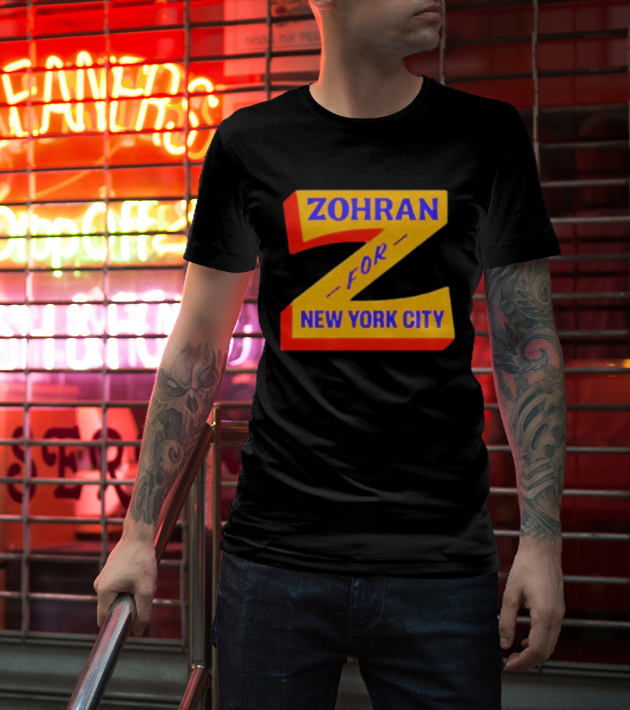 Zohran Mamdani 2025 Z For New York City T-Shirt