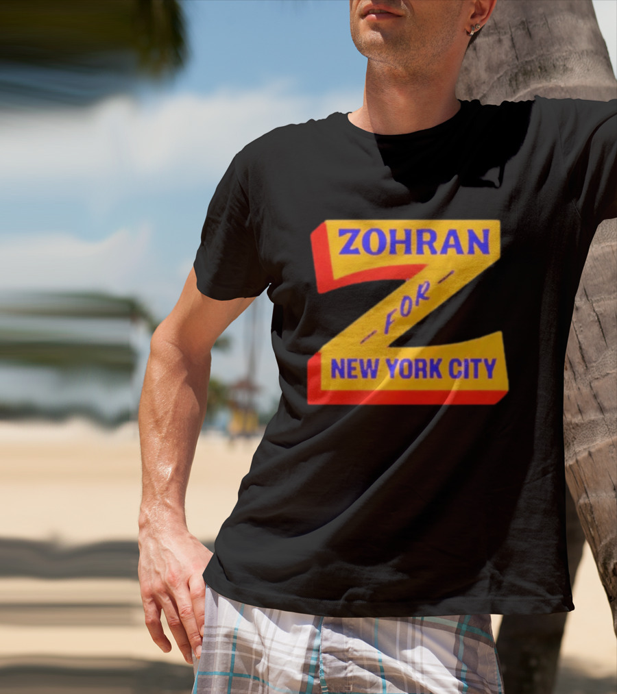 Zohran Mamdani 2025 Z For New York City T-Shirt