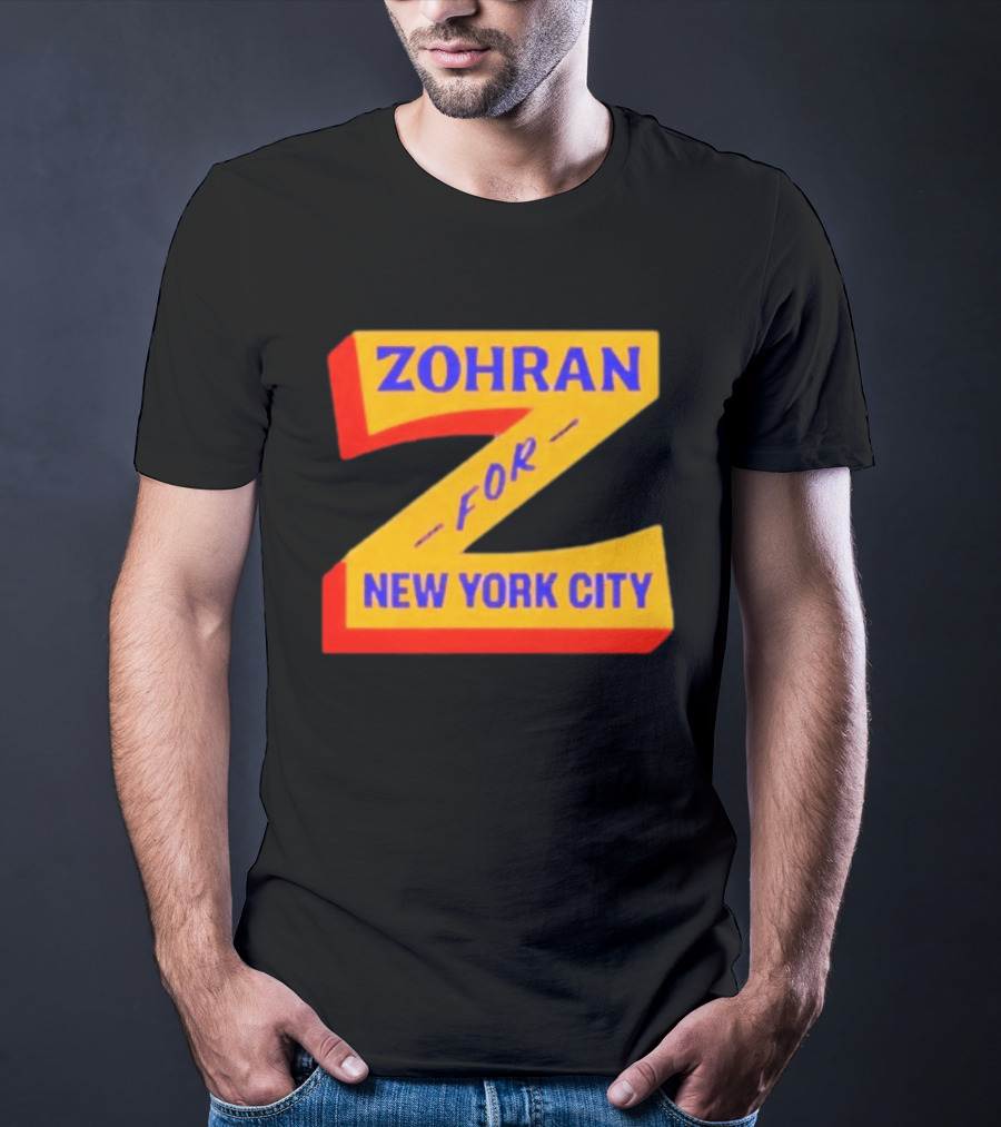 Zohran Mamdani 2025 Z For New York City T-Shirt