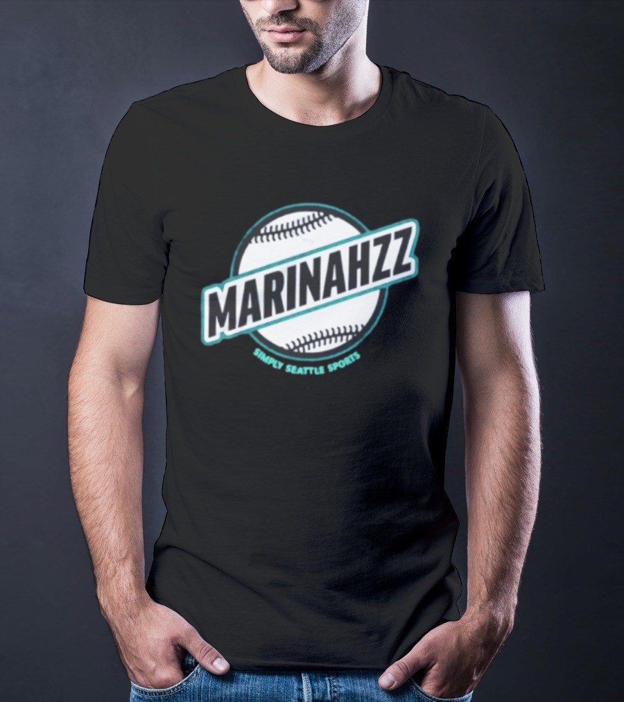 Marinahzz Simply Seattle Mariners Sports Baseball T-Shirt