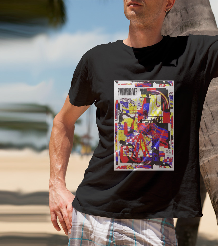 Swervedriver Phoenix Concert Theatre Toronto ON Aug 21 2026 Vibrant Abstract Collage T-Shirt