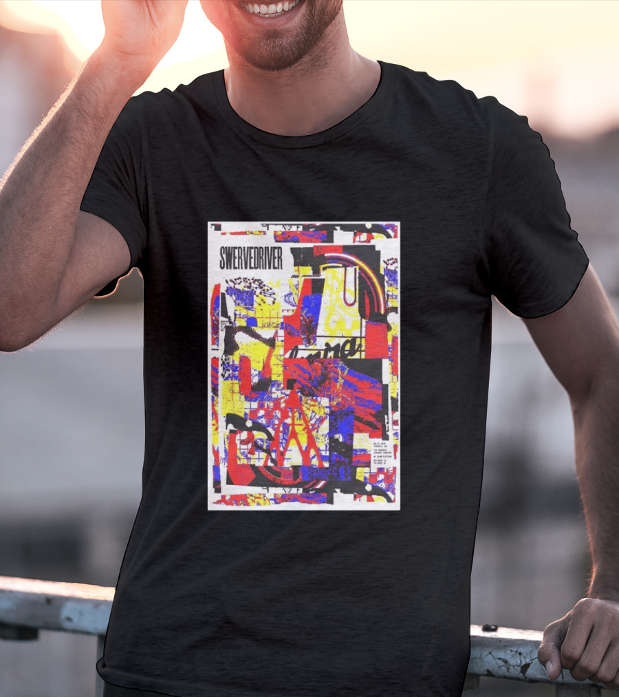 Swervedriver Phoenix Concert Theatre Toronto ON Aug 21 2026 Vibrant Abstract Collage T-Shirt