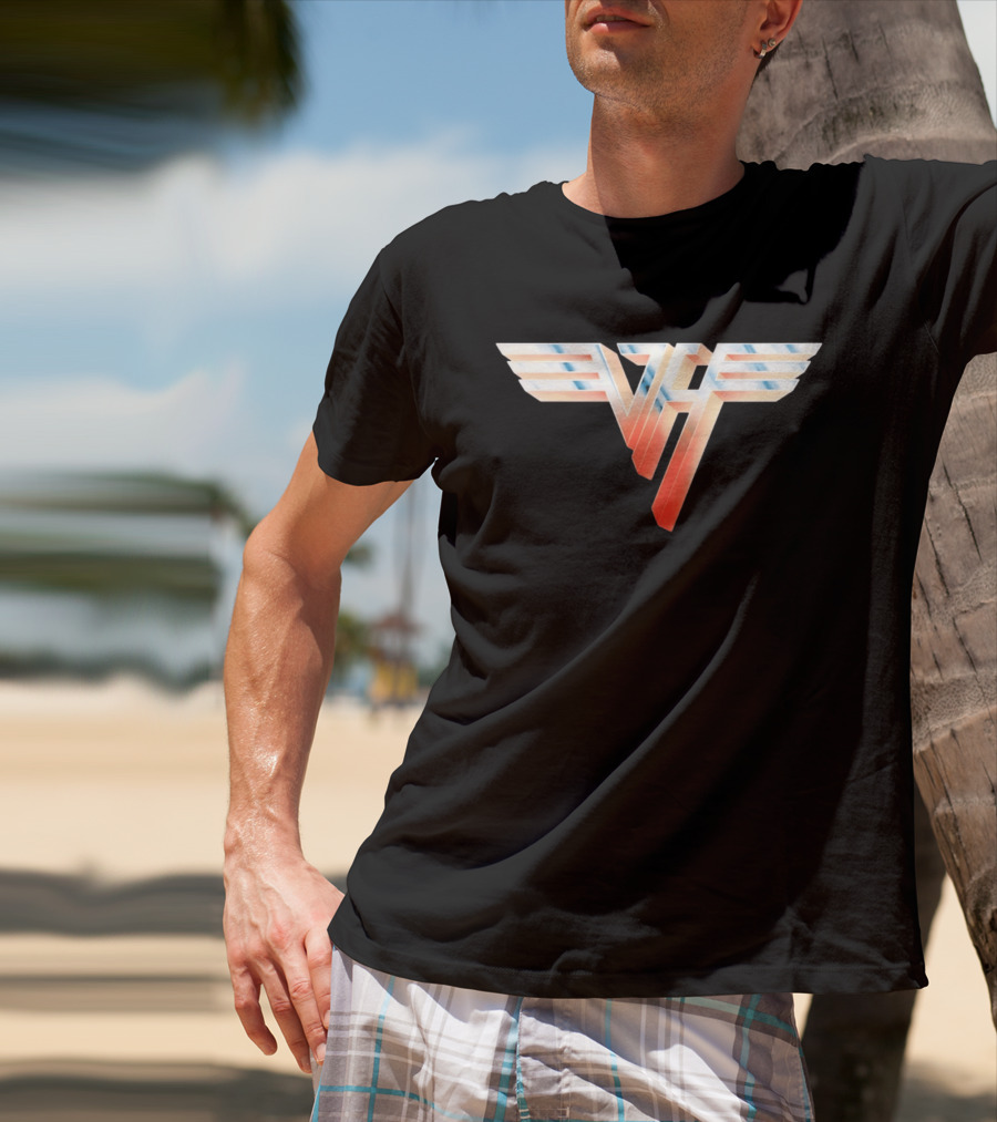 Van Halen VH Emblem Classic Rock T-Shirt