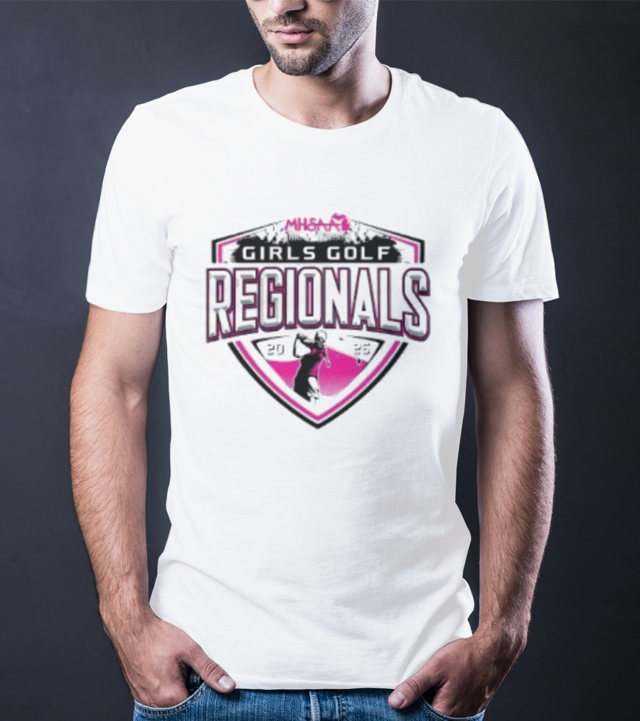 2025 MHSAA Girls Golf Regionals Championship T-Shirt
