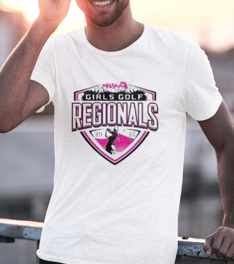 2025 MHSAA Girls Golf Regionals Championship T-Shirt