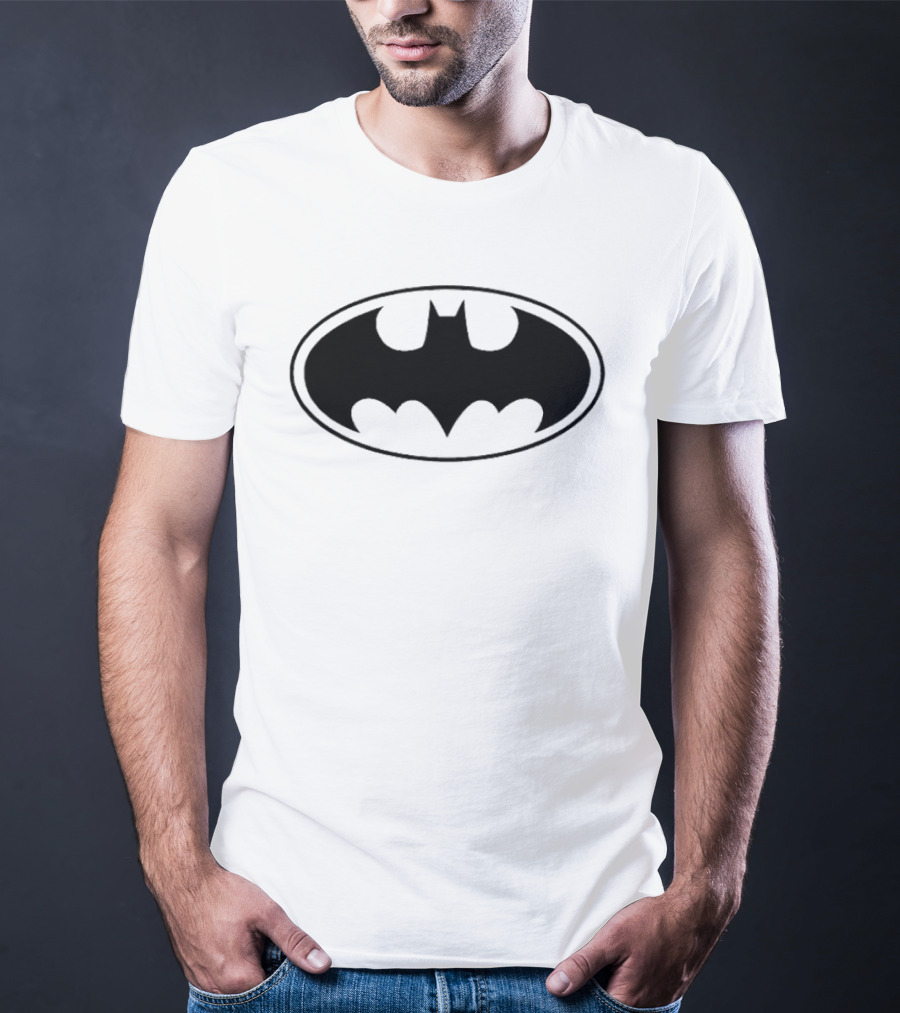 Batman Oval Classic Superhero T-Shirt