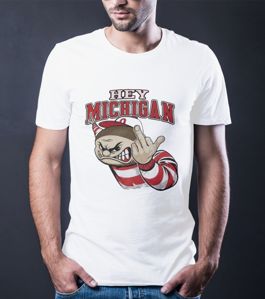 Ishowspeed Hey Michigan Football Rivalry Fan T-Shirt