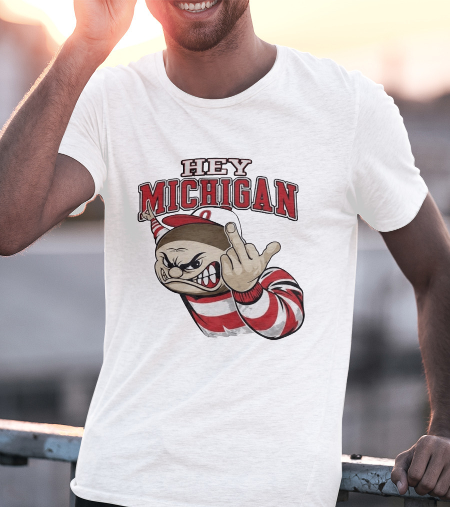 Ishowspeed Hey Michigan Football Rivalry Fan T-Shirt