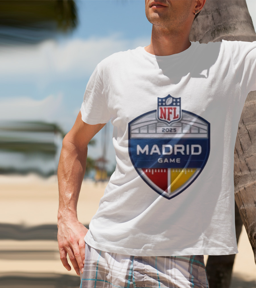 NFL 2025 Madrid Game Event T-Shirt