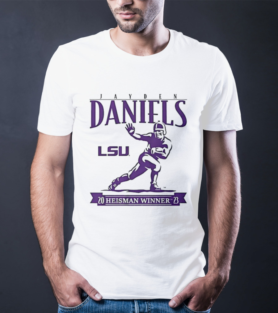 Jayden Daniels LSU Heisman Winner 2023 T-Shirt