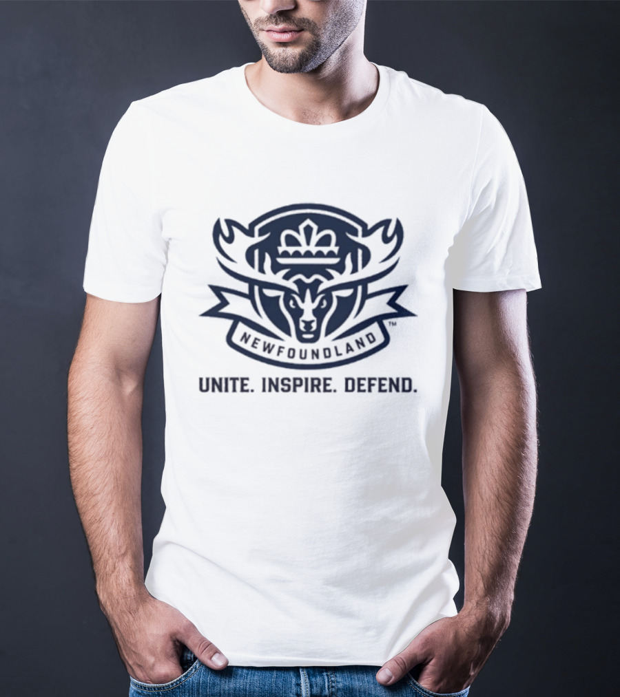 Newfoundland Regiment Unite Inspire Defend 2025 T-Shirt