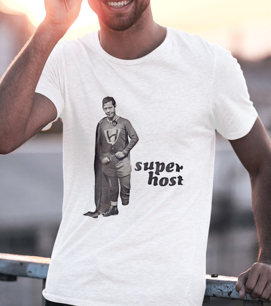 WUAB 43 Cleveland Superhost Lorain Retro Hero T-Shirt