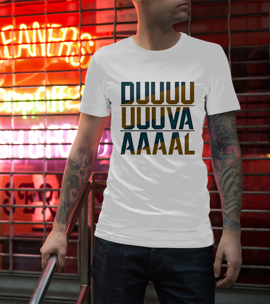 DUUUUUUUUVAAAAAL Jacksonville Jaguars Football Spirit T-Shirt