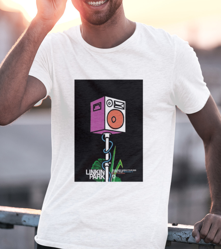 Linkin Park From Zero World Tour Estadio Couto Pereira Curitiba November 5 2025 T-Shirt