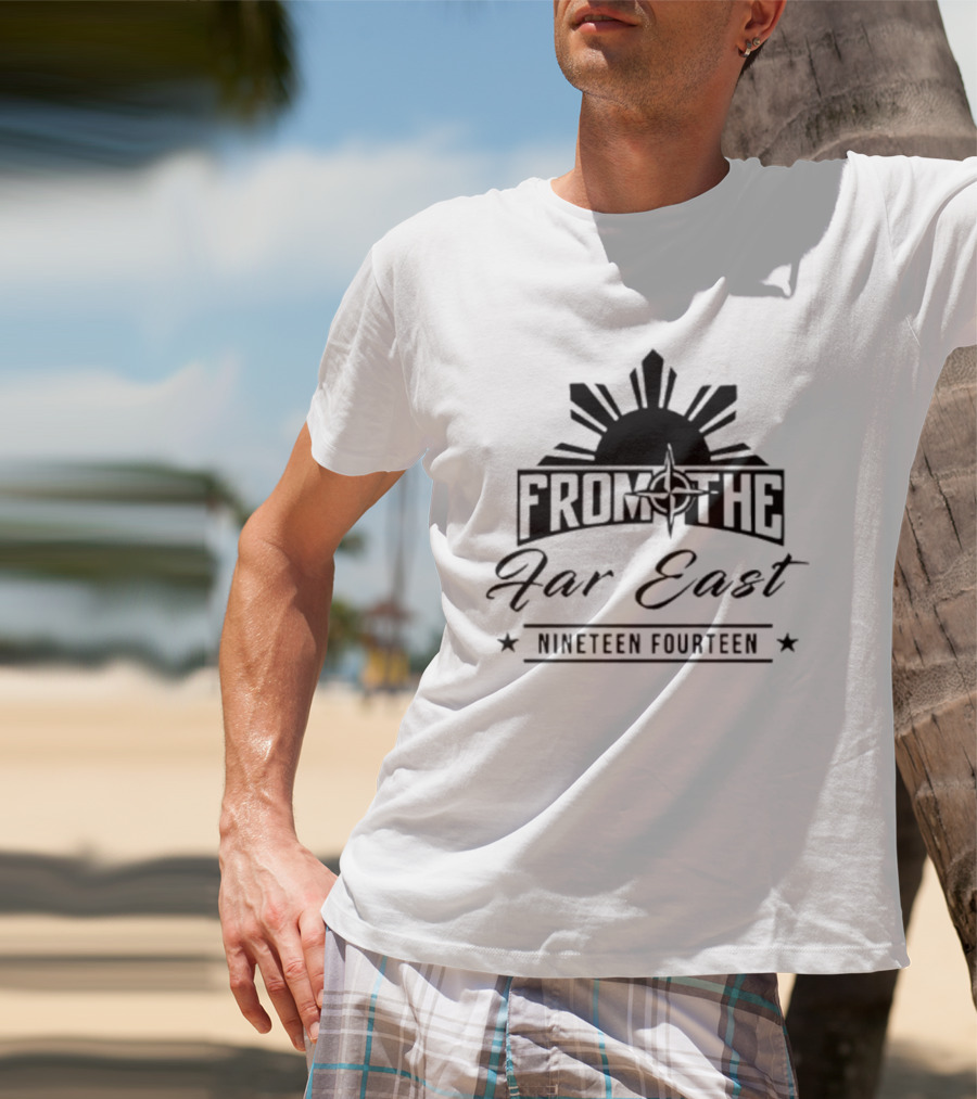 From The Far East Nineteen Fourteen Sunburst Star T-Shirt