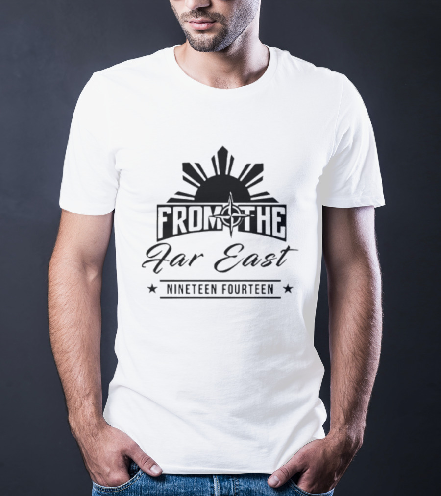 From The Far East Nineteen Fourteen Sunburst Star T-Shirt