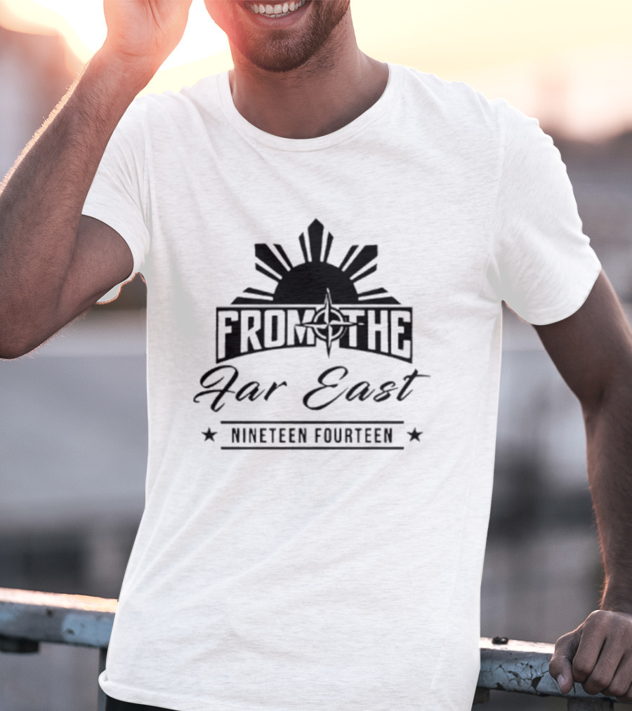 From The Far East Nineteen Fourteen Sunburst Star T-Shirt