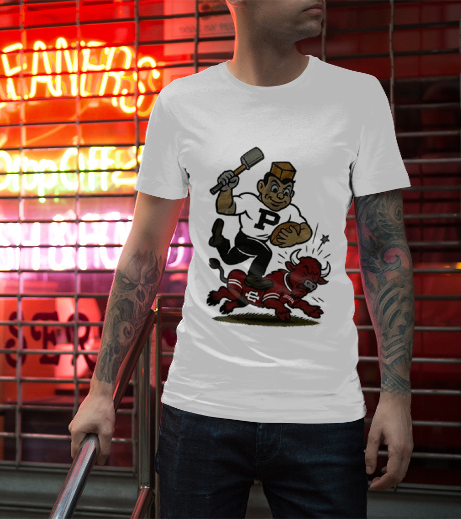 Purdue Boilermakers Crush Indiana Hoosiers NCAA Football Rivalry Victory T-Shirt