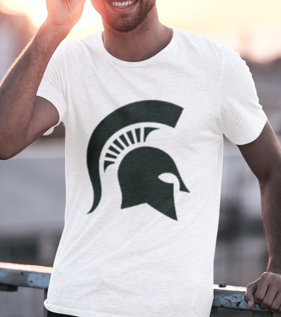Michigan State Spartans Primary 2025 Iconic Spartan Helmet Trendy T-Shirt