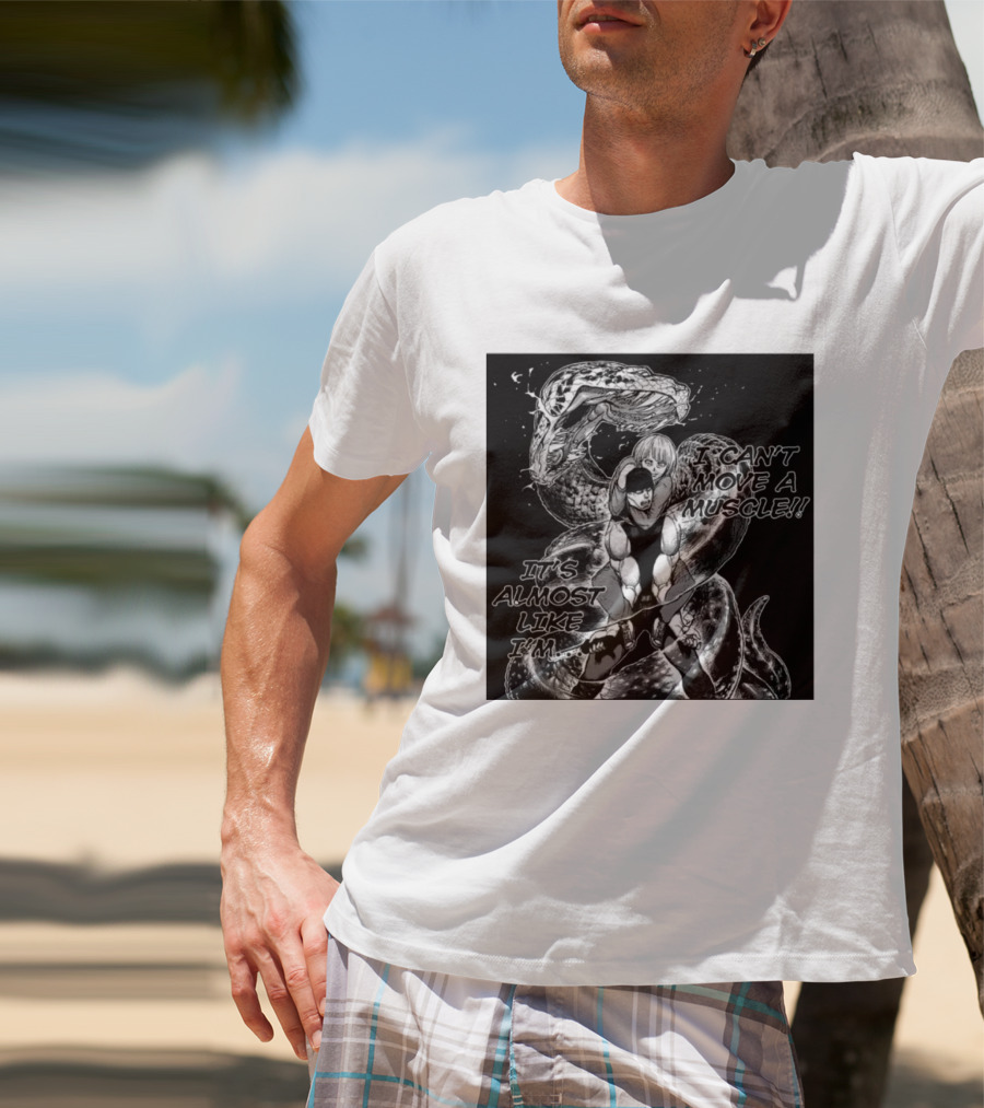I Can't Move A Muscle It's Almost Like I'm Imai Cosmo Manga Snake Scene T-Shirt