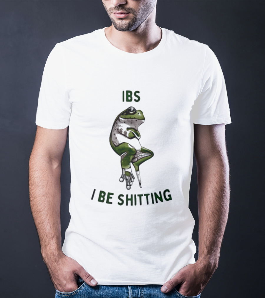 IBS I Be Shitting Frog Christmas T-Shirt