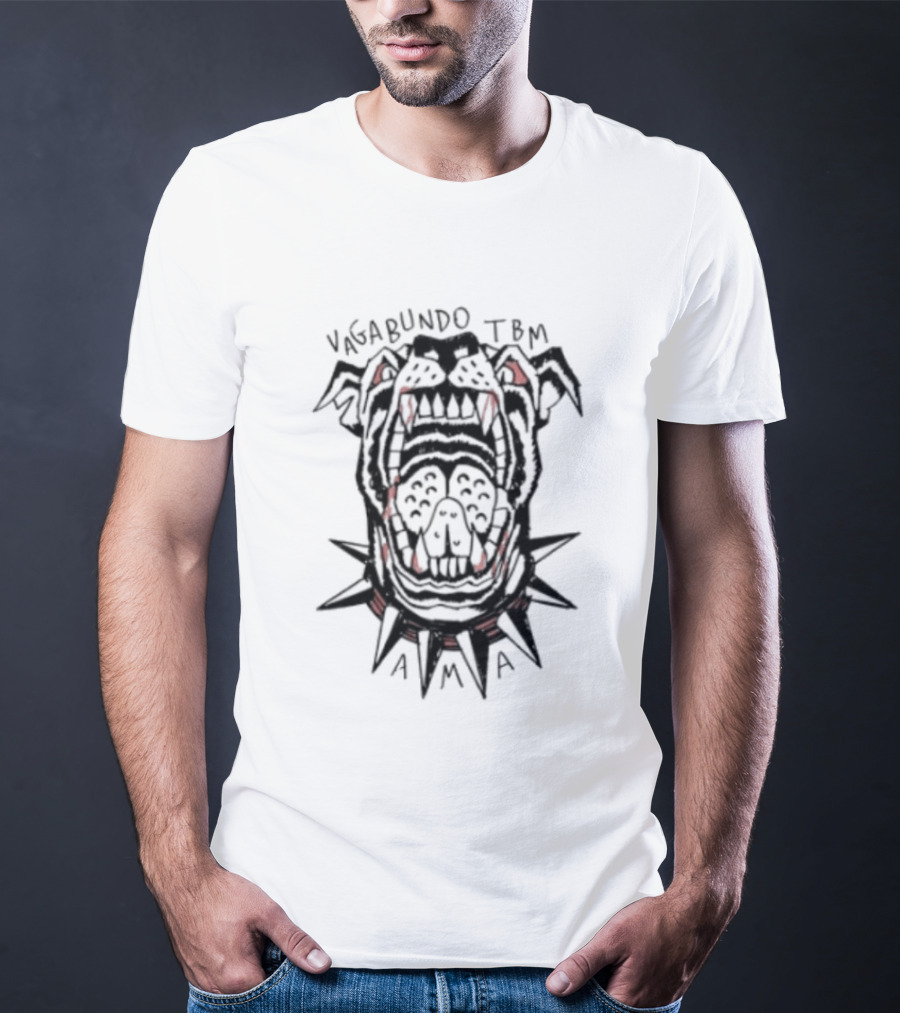 Vagabundo THC Original Pitbull Sketch Womens T-Shirt