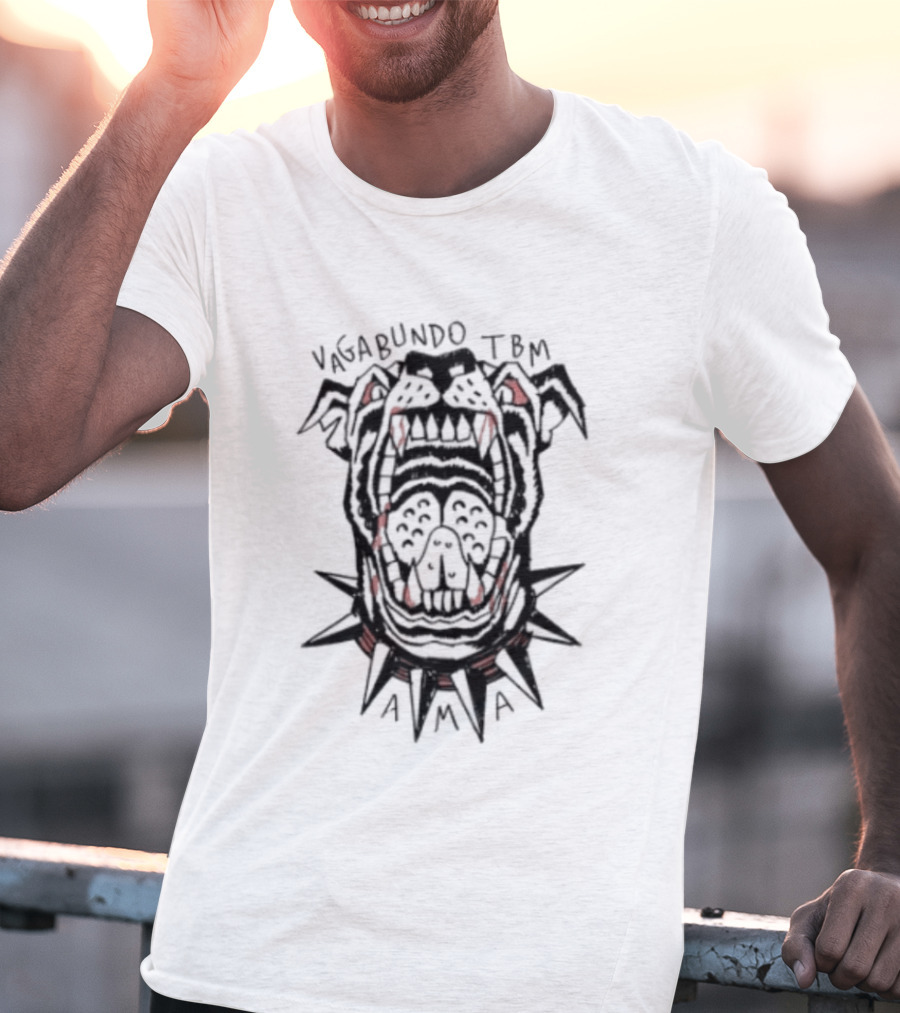 Vagabundo THC Original Pitbull Sketch Womens T-Shirt