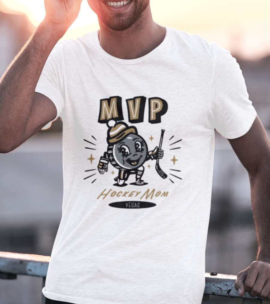 Original Vegas Golden Knights MVP Hockey Mom 2025 T-Shirt
