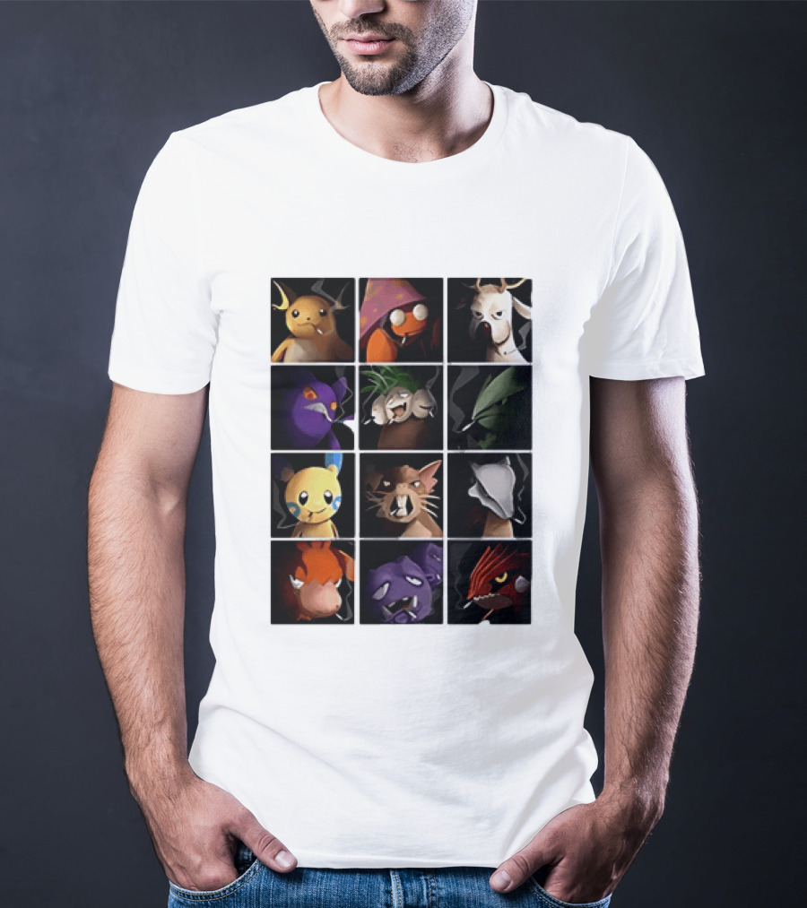 Pokemon Characters It Looks Just As Stupid When You Do It Smoking T-Shirt