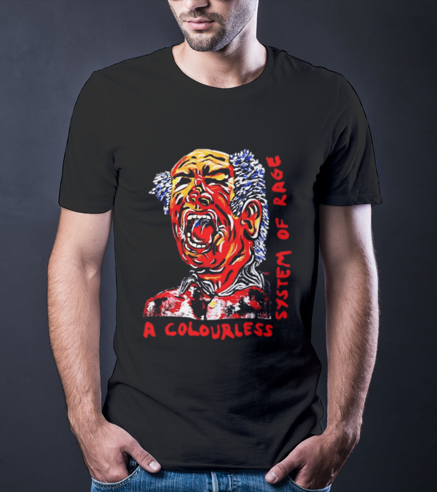 A Colourless System Of Rage Screaming Face T-Shirt
