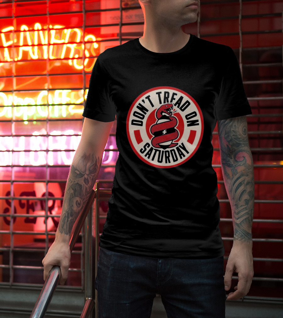 Don't Tread On Saturday Tour 2026 Snake T-Shirt