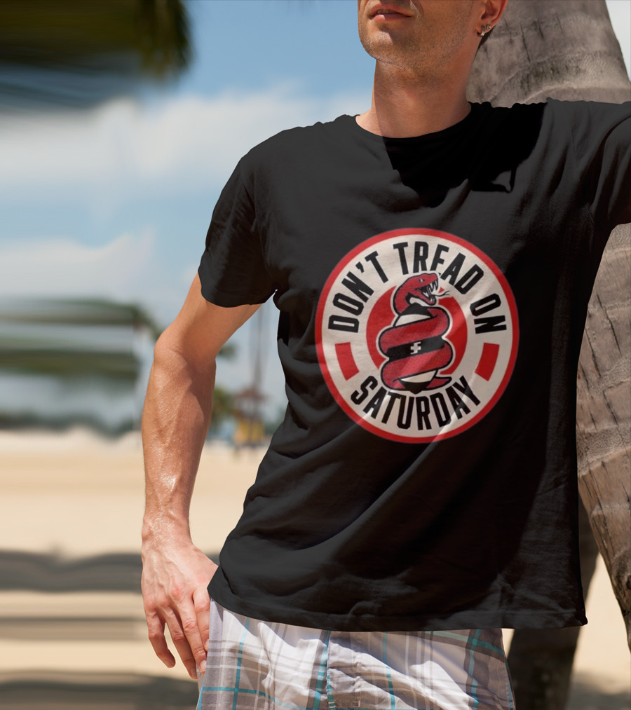 Don't Tread On Saturday Tour 2026 Snake T-Shirt
