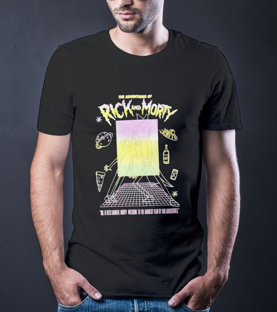 The Adventures Of Rick And Morty Welcome To The Darkest Year Of Our Adventures T-Shirt