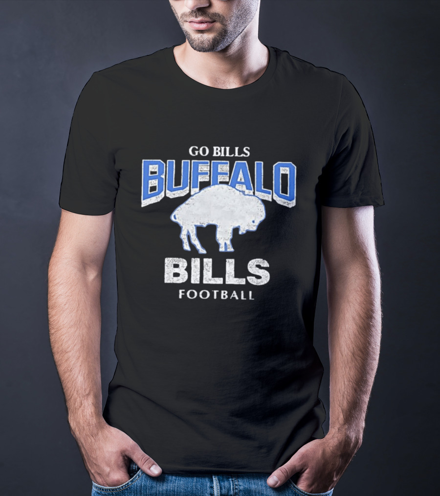 Go Bills Buffalo Bills Football History T-Shirt