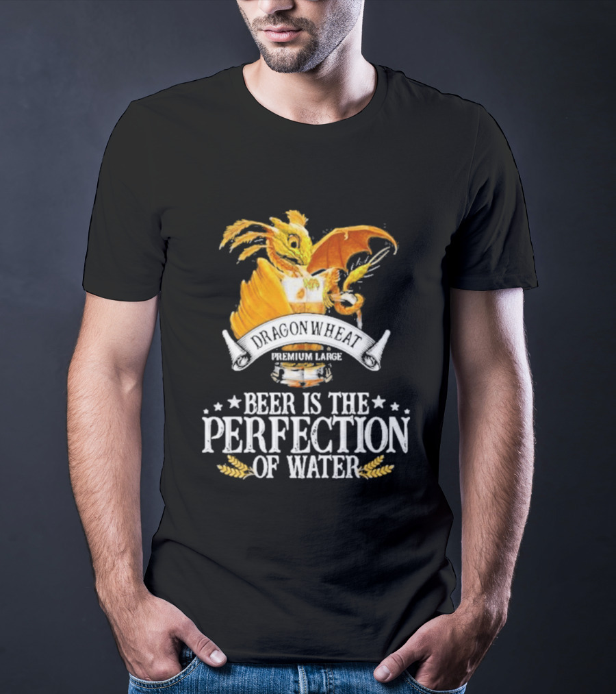 Nice Dragonwheat Premium Lager Beer Is The Perfection Of Water T-Shirt