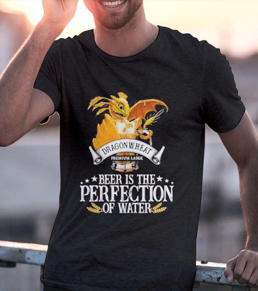 Nice Dragonwheat Premium Lager Beer Is The Perfection Of Water T-Shirt