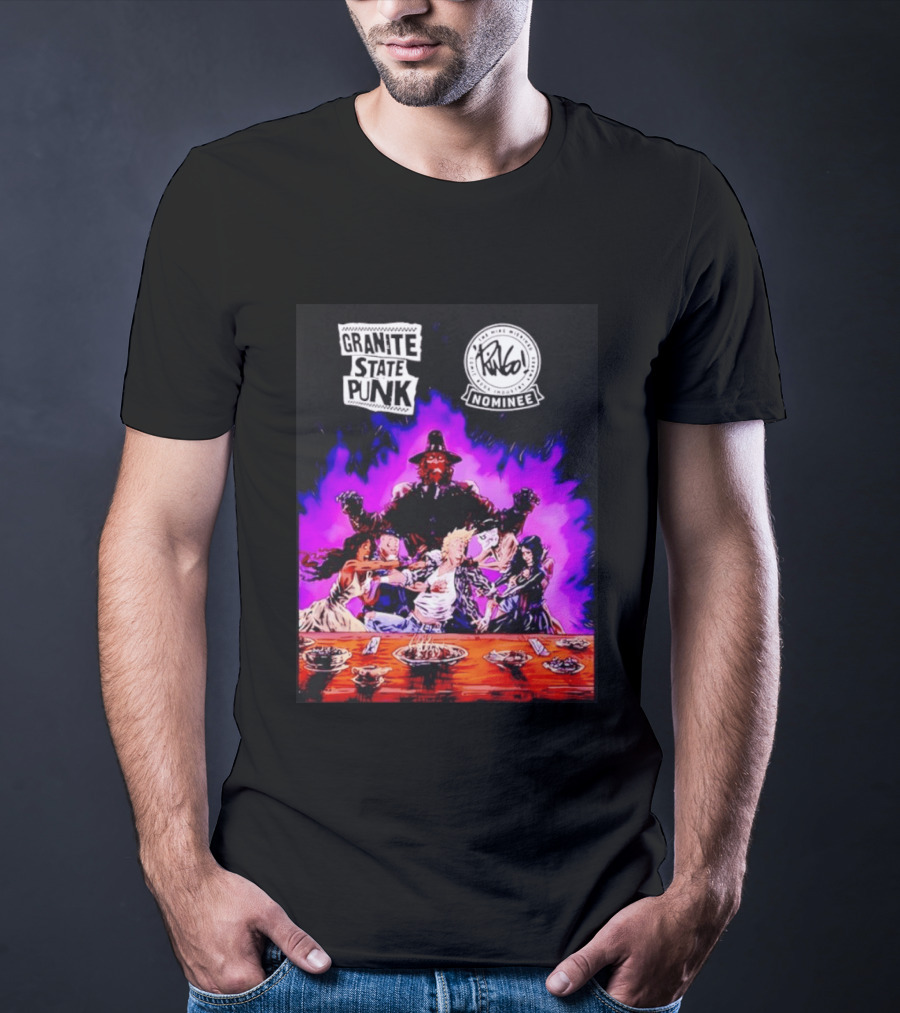 Granite State Punk Mike Wieringo Comic Book Industry Awards Nominee Vibrant Comic T-Shirt