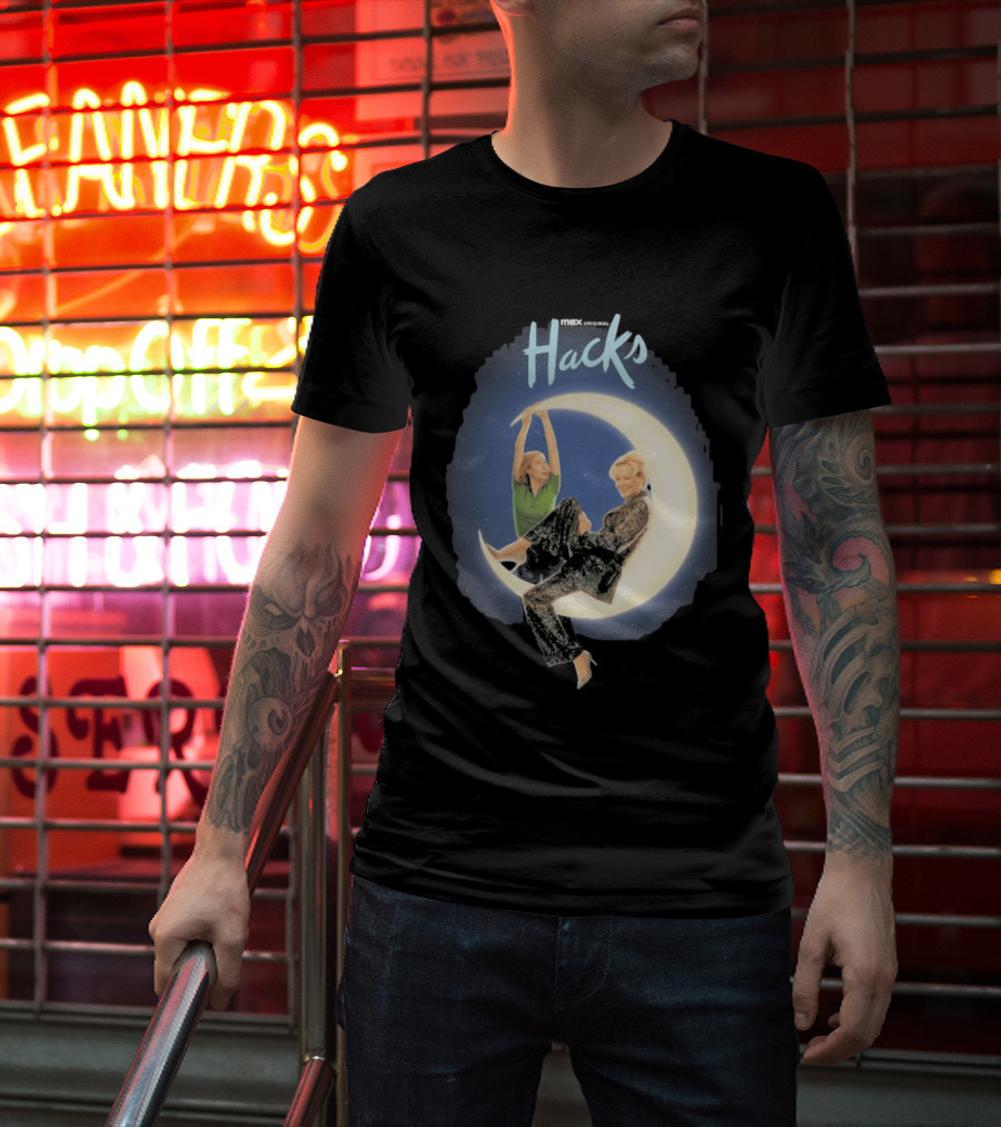 Max Original Hacks Crescent Moon Scene T-Shirt