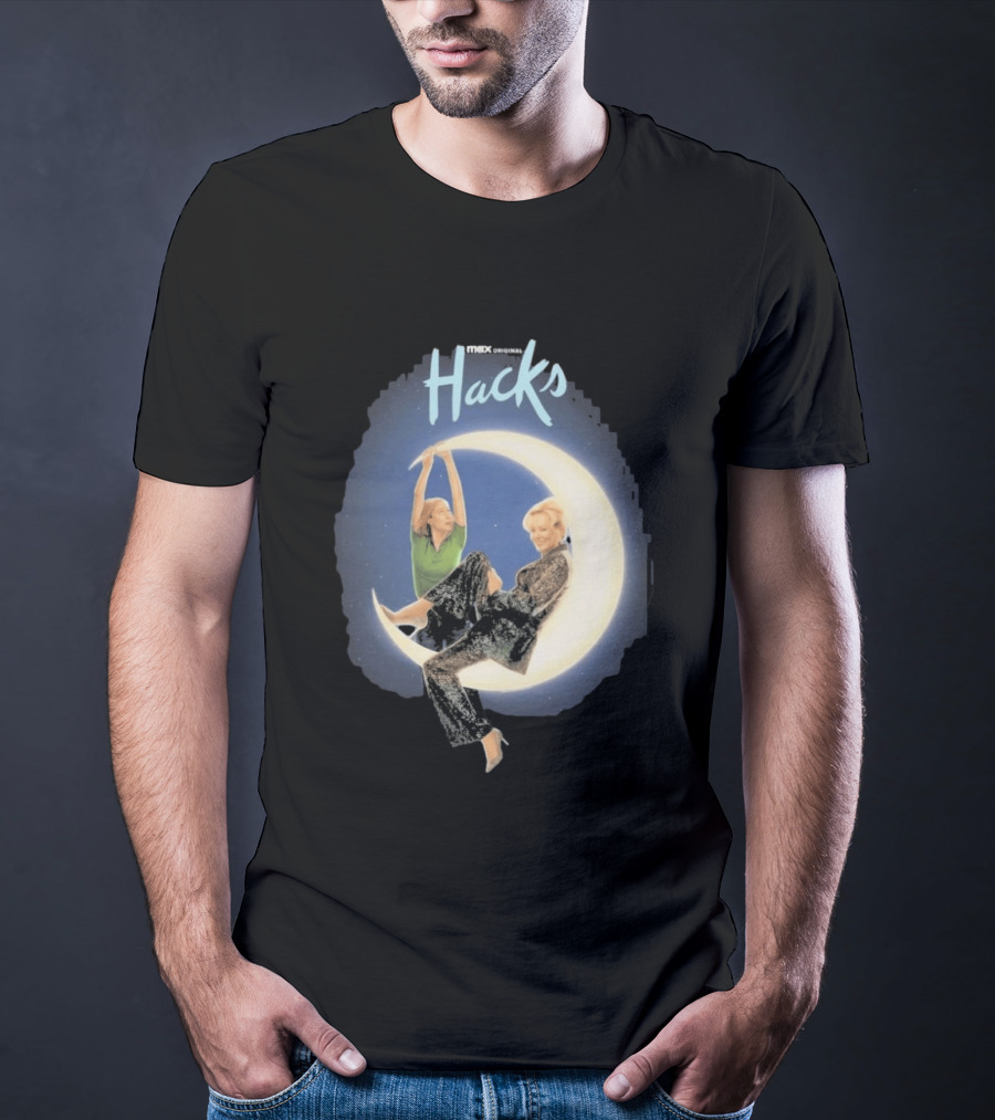 Max Original Hacks Crescent Moon Scene T-Shirt