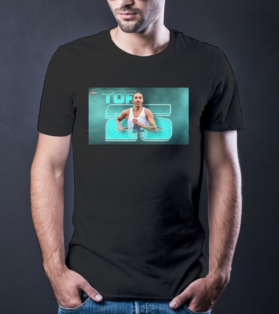 TSR Top 25 Rankings 2026 NCAA Preseason D2 Báhozhóni Church GV T-Shirt