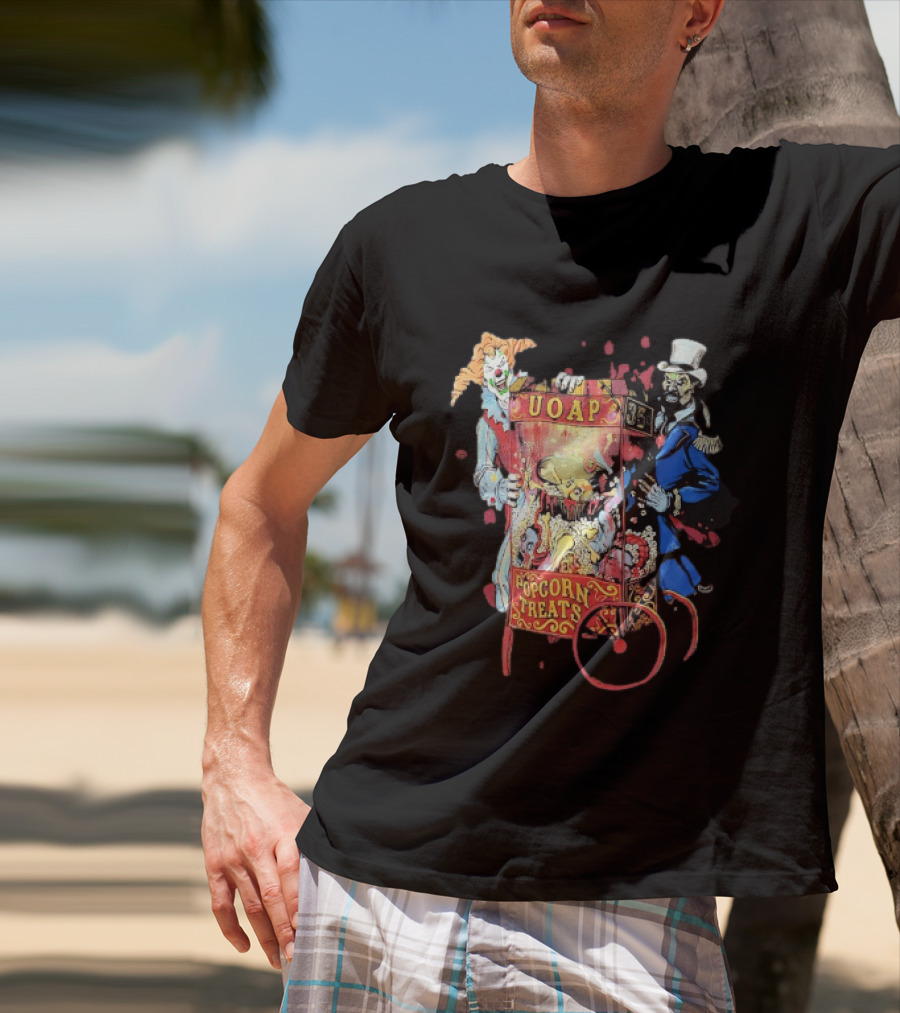 UOAP Popcorn Treats Insane Clown Posse Carnival T-Shirt