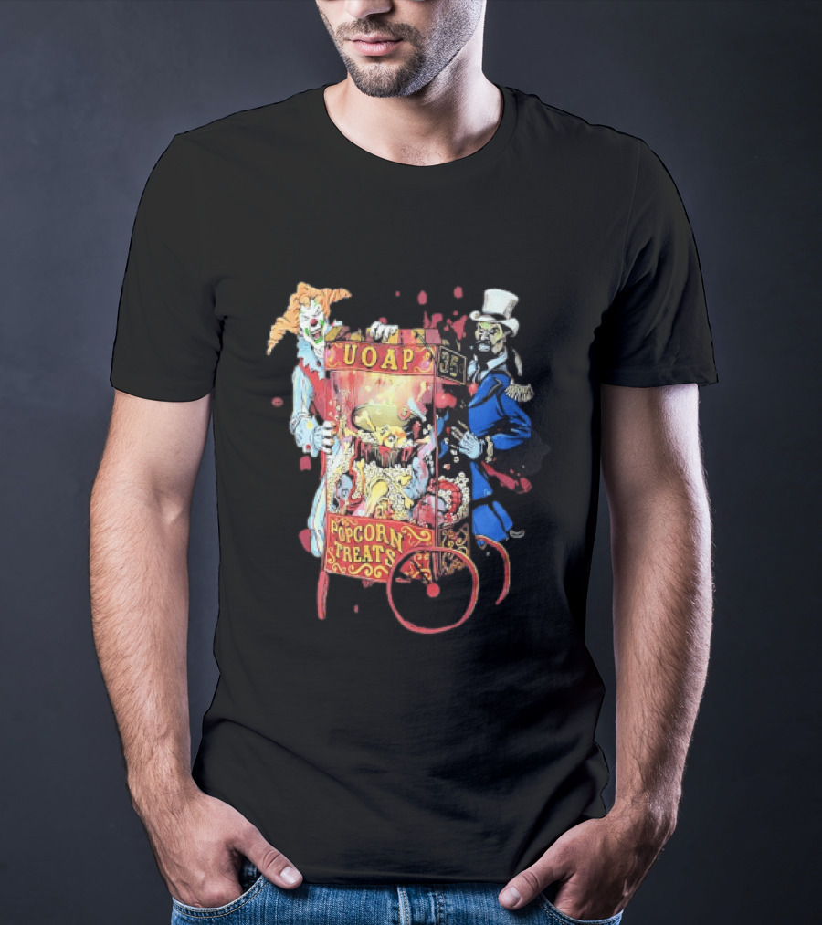 UOAP Popcorn Treats Insane Clown Posse Carnival T-Shirt