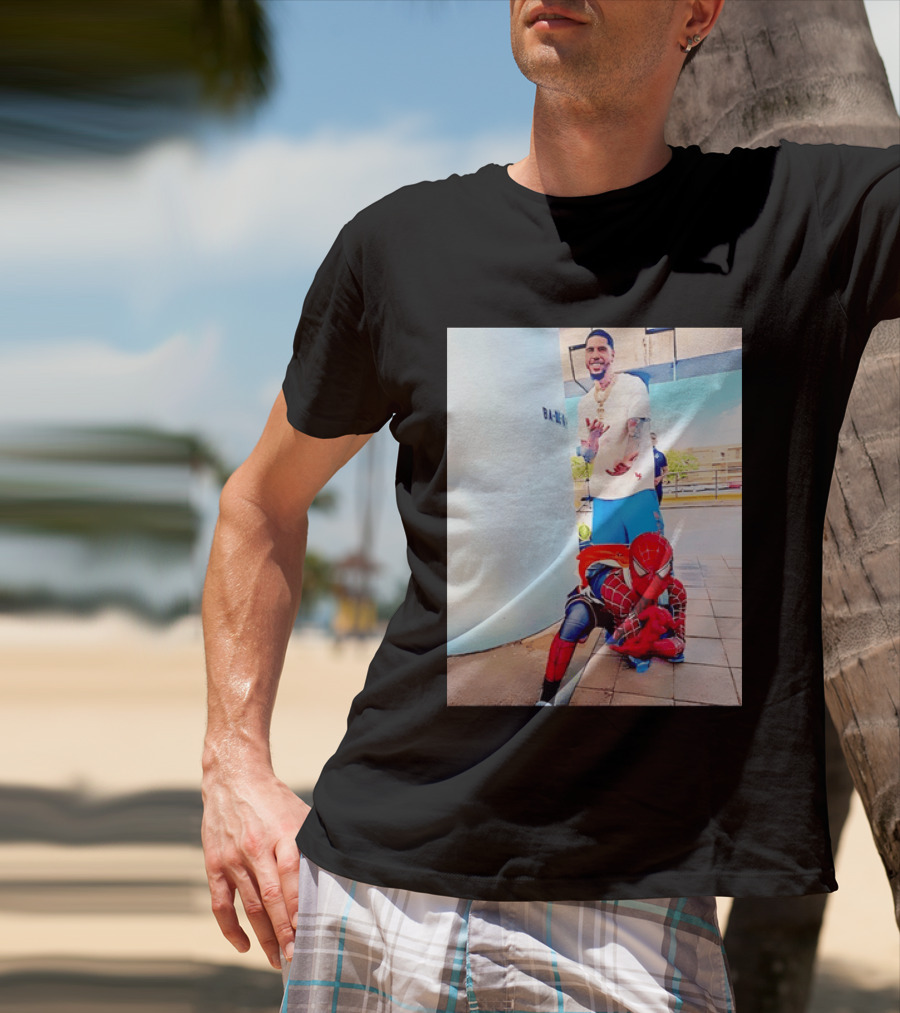 Jayson Tatum Spider Man Boston Celtics T-Shirt