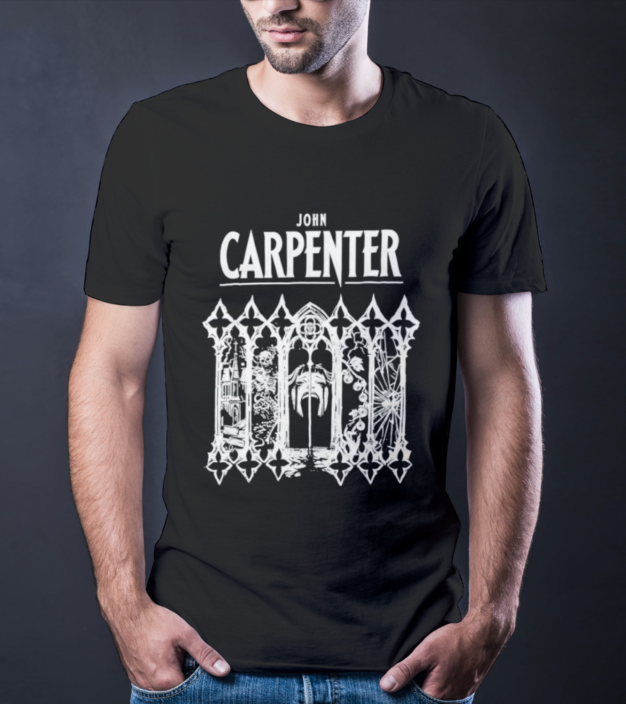 John Carpenter Gothic Horror Film Archway T-Shirt