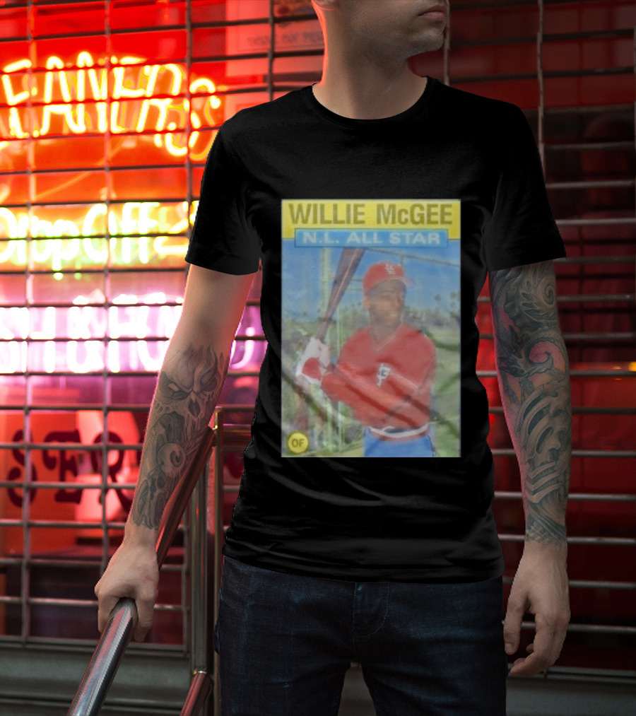 WILLIE McGEE N.L. ALL STAR OF T-Shirt