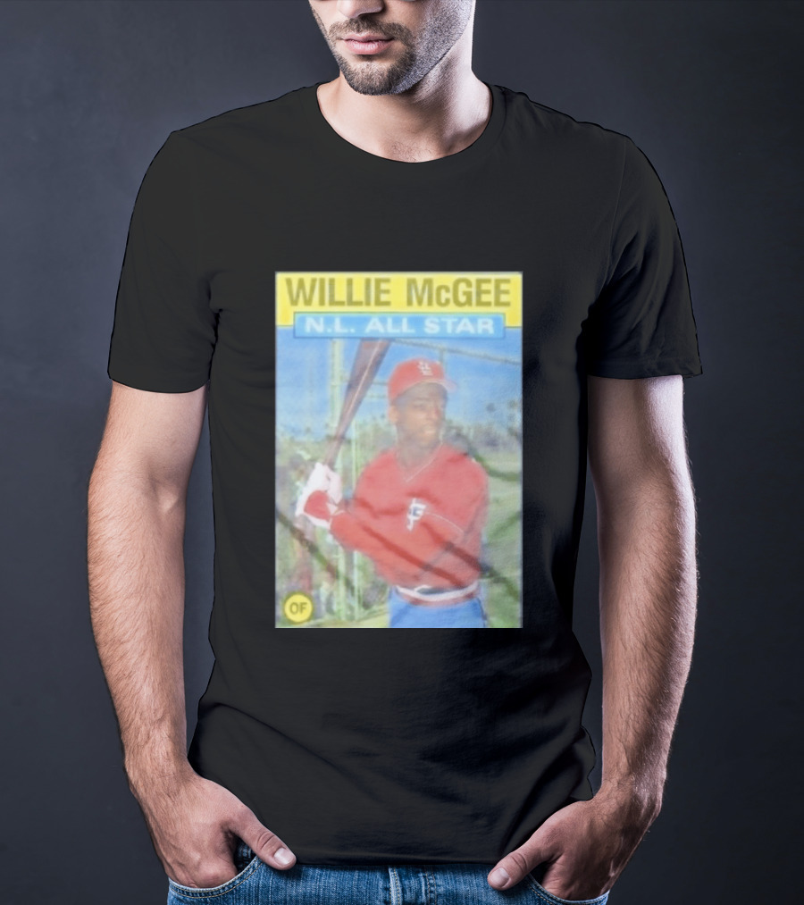 WILLIE McGEE N.L. ALL STAR OF T-Shirt