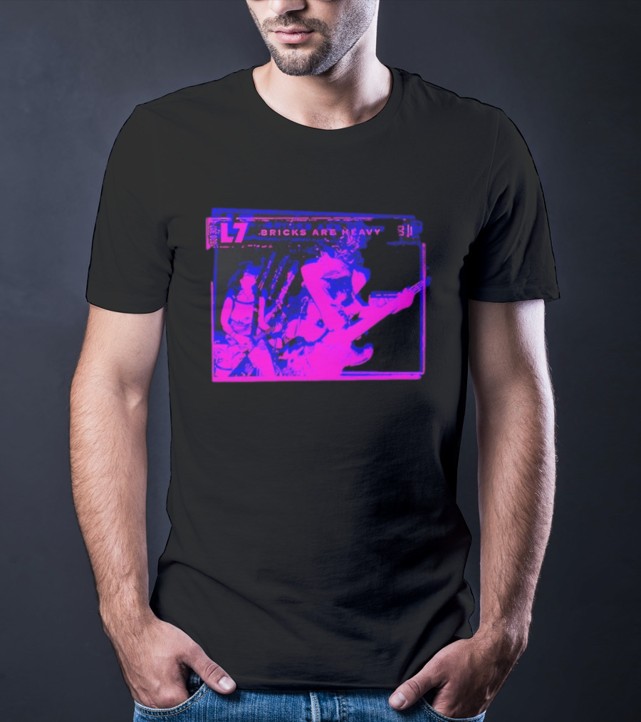 L7 Bricks Are Heavy Band Grunge Alternative Rock Album Cover T-Shirt