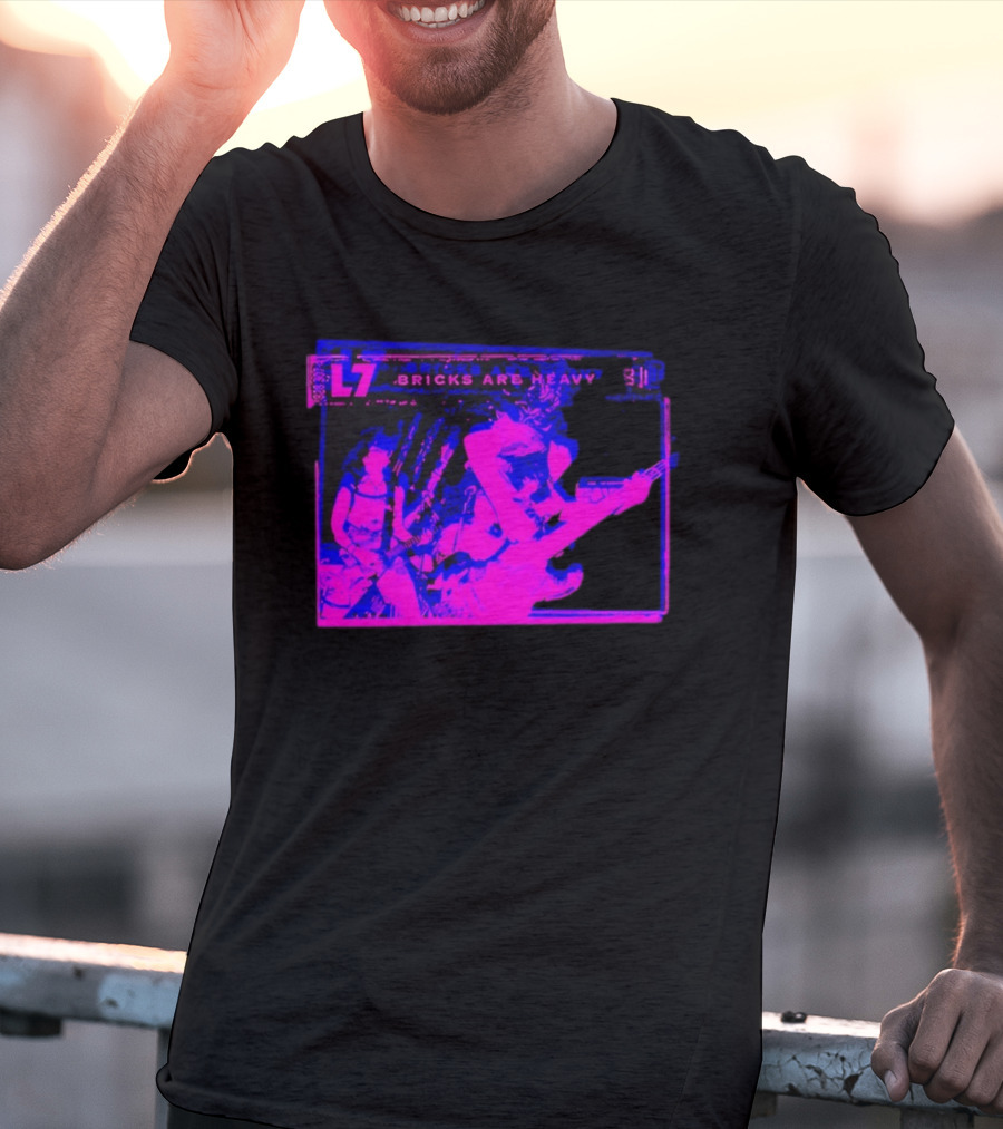 L7 Bricks Are Heavy Band Grunge Alternative Rock Album Cover T-Shirt